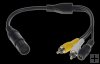 Adapt�r - redukce WAECO / RCA audio-video - power DC