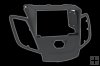 2DIN redukce autor�dia FORD Fiesta VI