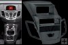 1DIN redukce - rámeček Ford Fiesta 1DIN redukce - rámeček Ford Fiesta