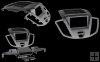 2DIN redukce autor�dia do Ford Transit
