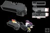 Parkovac� kamera do madla AUDI A3 / A4 / A5 / A6 / Q7