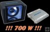 Subwooferov� set 700W Crunch GTR350 / GTS2175