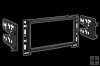 2DIN redukce autor�dia CHEVROLET Cobalt, Equinox, G6, HHR