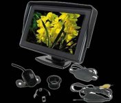 Parkovac� kamery s monitorem