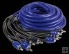 RCA kabely Zealum ZC-P504 4 kan�lov� / d�lka 5 m