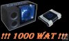 Subwooferov� set 1000 W Crunch crb500 + mxb2200i