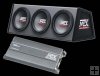 Subwoofer + zesilova� MTX audio RTP5000